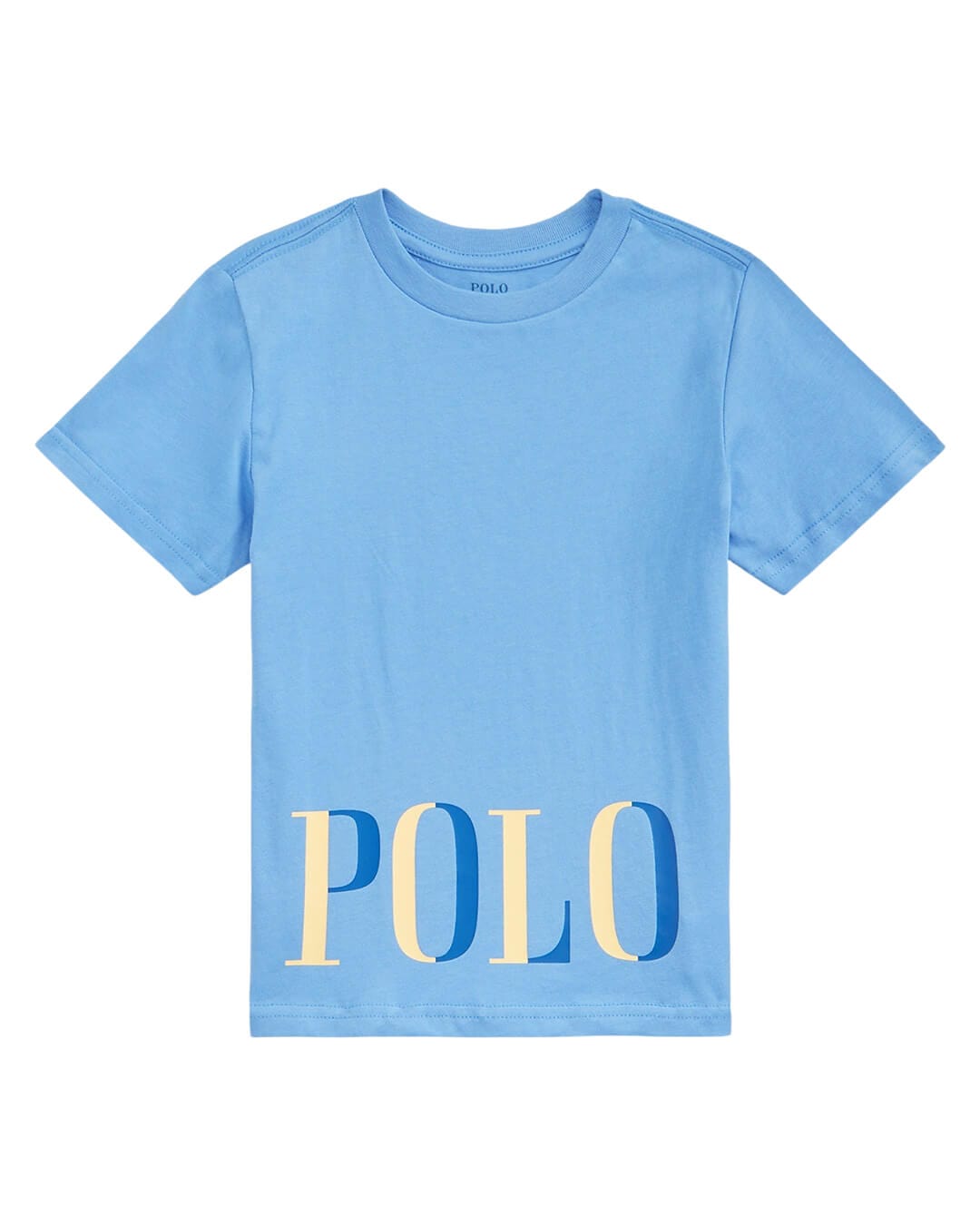 Polo Ralph Lauren T-Shirts Boys Polo Ralph Lauren Harbor Island Blue Short Sleeved T-Shirt
