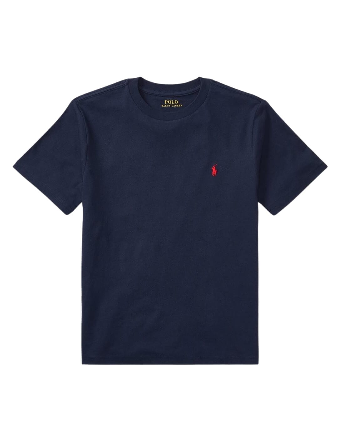 Polo Ralph Lauren T-Shirts Boys Polo Ralph Lauren Navy Plain T-Shirt