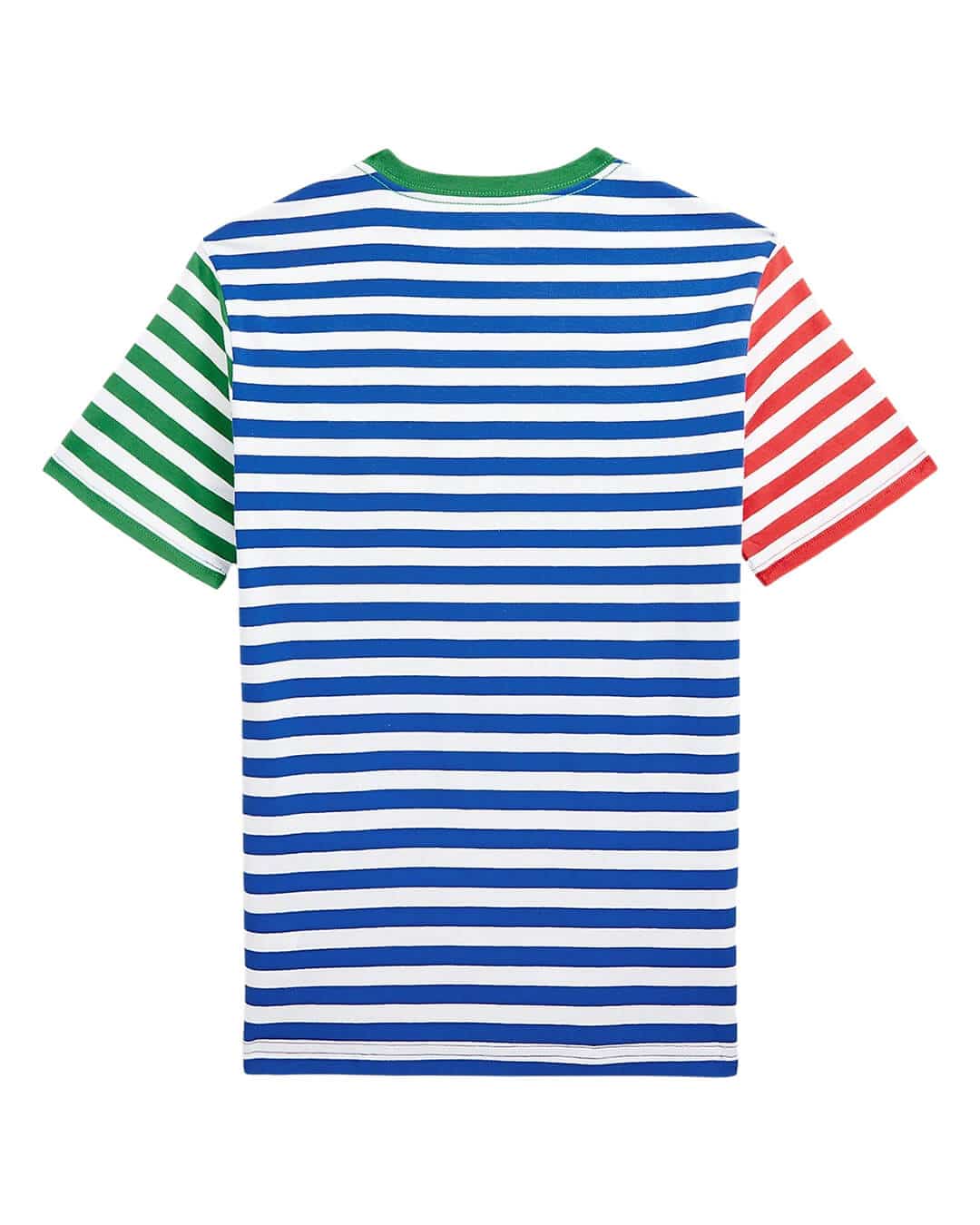 Polo Ralph Lauren T-Shirts Boys Polo Ralph Lauren Striped Cotton Navy  Jersey T-Shirt