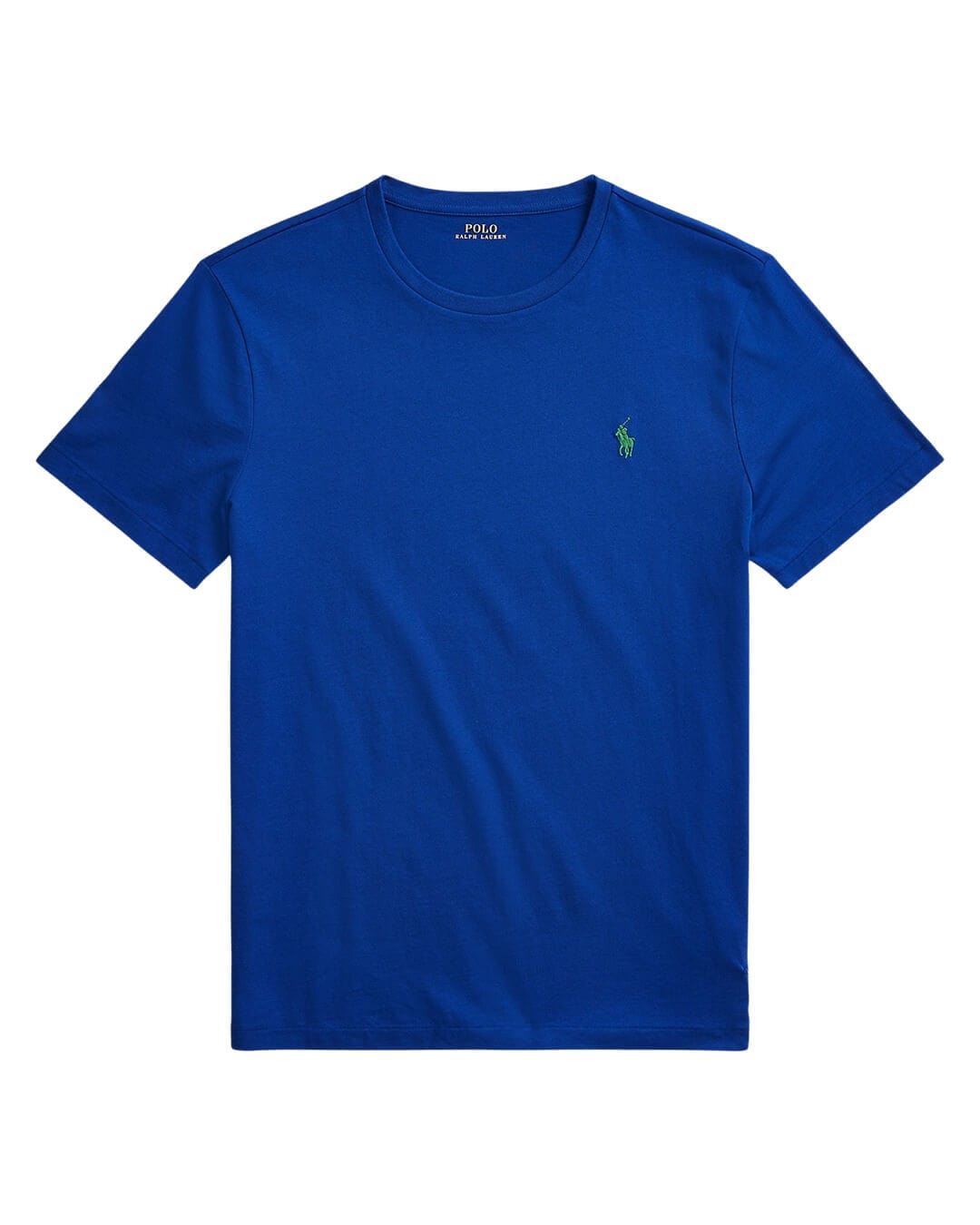 Polo Ralph Lauren T-Shirts Polo Ralph Lauren Custom Slim Fit Navy Jersey Crewneck T-Shirt