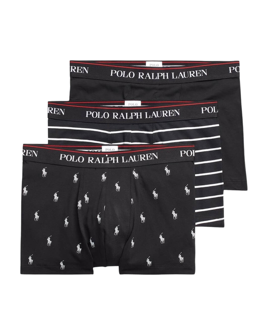 Polo Ralph Lauren Underwear Boxer Brief 3-Pack Black