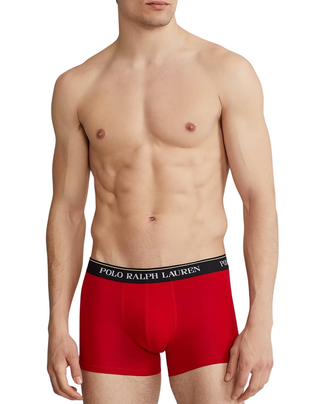 Polo Ralph Lauren Underwear Polo Ralph Lauren Black, Red And Turquoise Three-Pack Trunks
