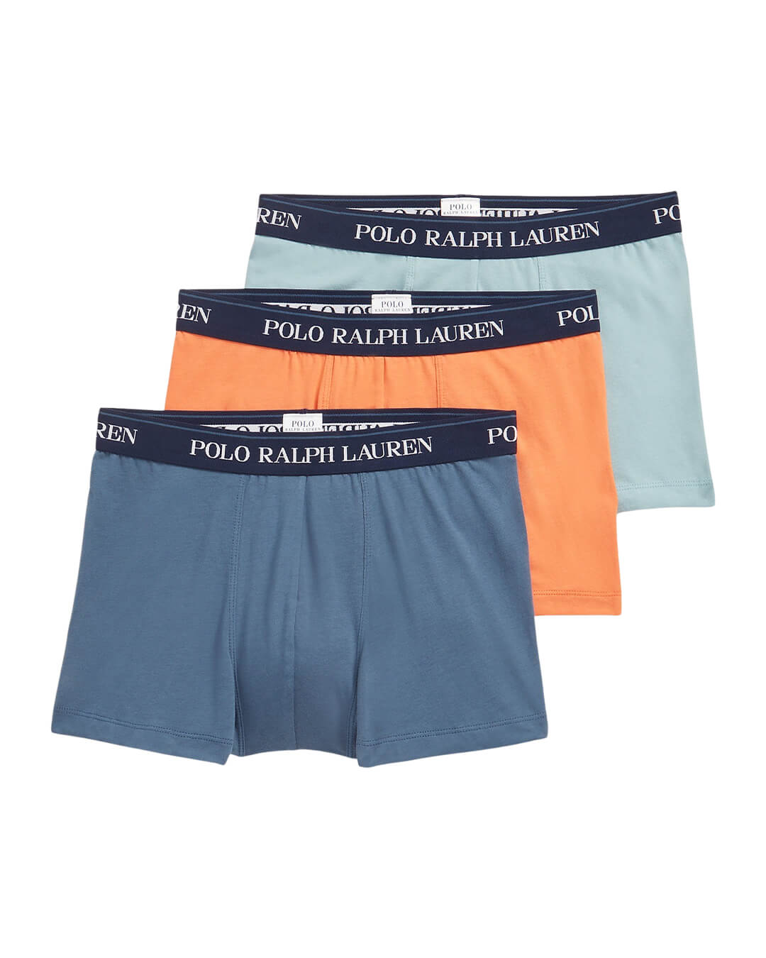 Polo Ralph Lauren Underwear Polo Ralph Lauren Classic Stretch Cotton Blue Mix Trunk 3-Pack