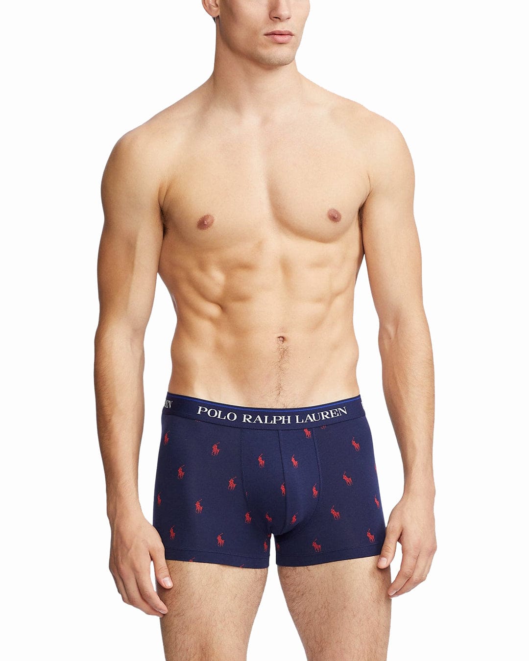 Polo Ralph Lauren Underwear Polo Ralph Lauren Red, Royal Blue And Navy Three-Pack Trunks