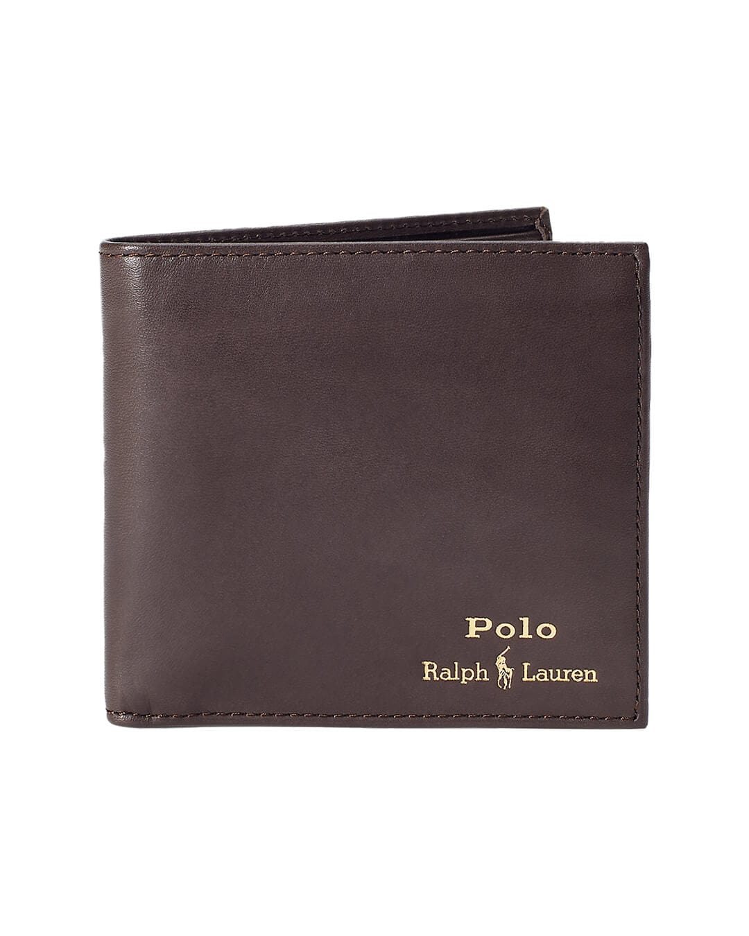 Polo Ralph Lauren Wallets ONE SIZE Polo Ralph Lauren Brown Leather Billfold Wallet