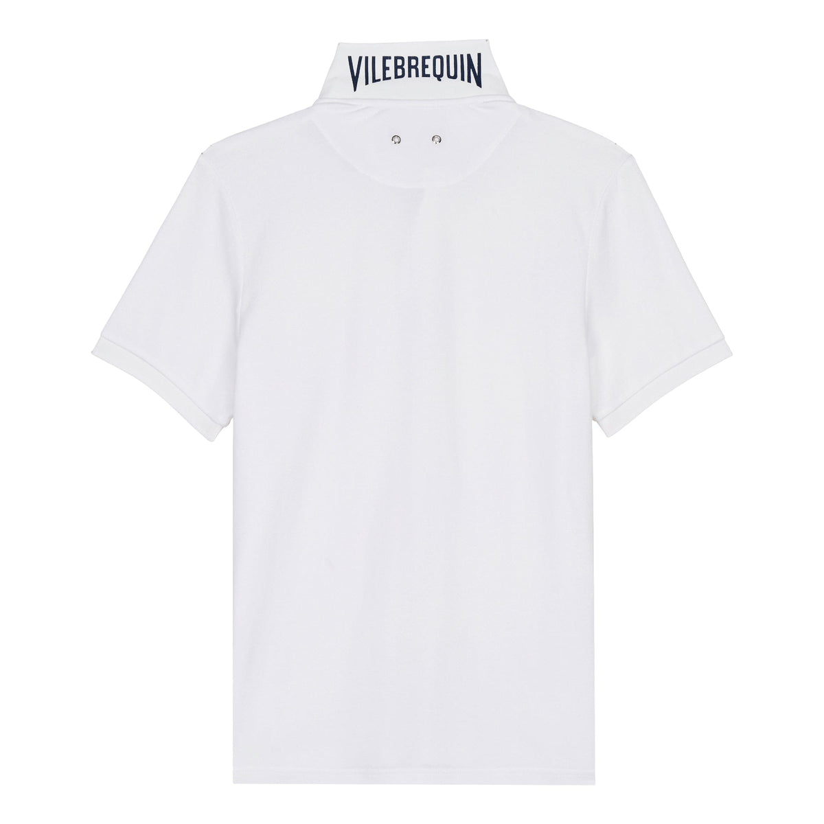Vilebrequin Polo Shirts Vilebrequin Organic Cotton Pique White Polo Shirt